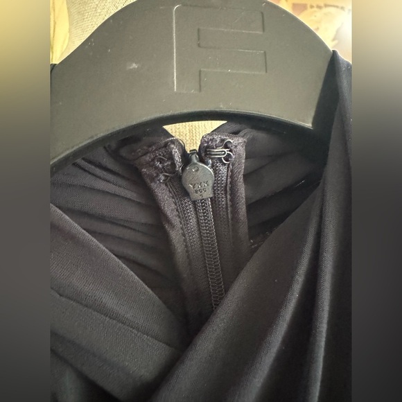 Ronny Kobo Afra Ruched Bodycon Dress in Navy XS - Picture 13 of 16